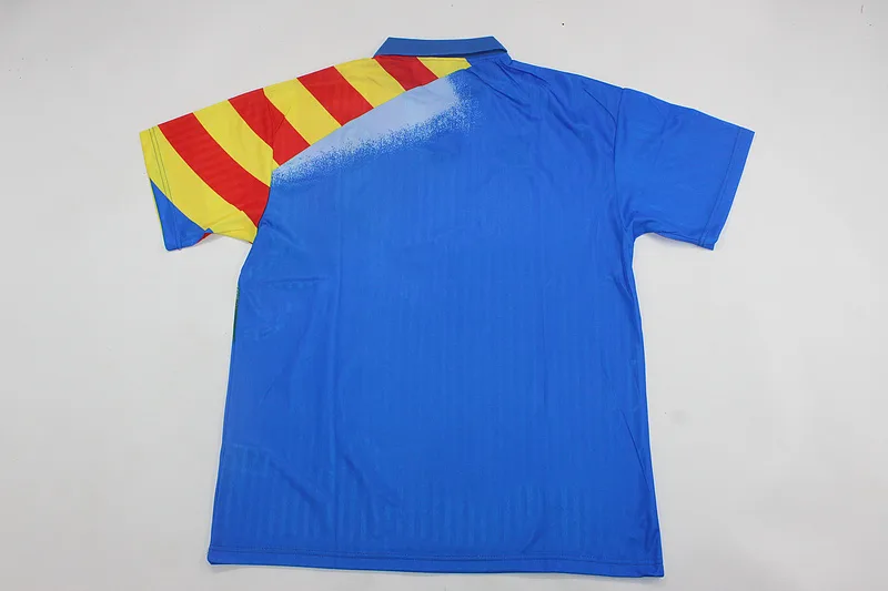 Valencia 1995/96 Away Shirt Blue — 2