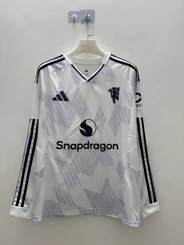Manchester United 2025/26 Segunda Equipación Camiseta Manga Larga — 1