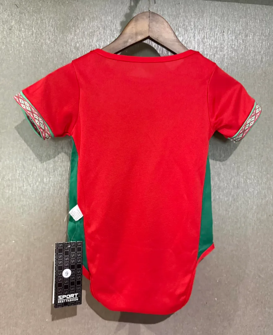 Morocco 2026 Home Baby Shirt
