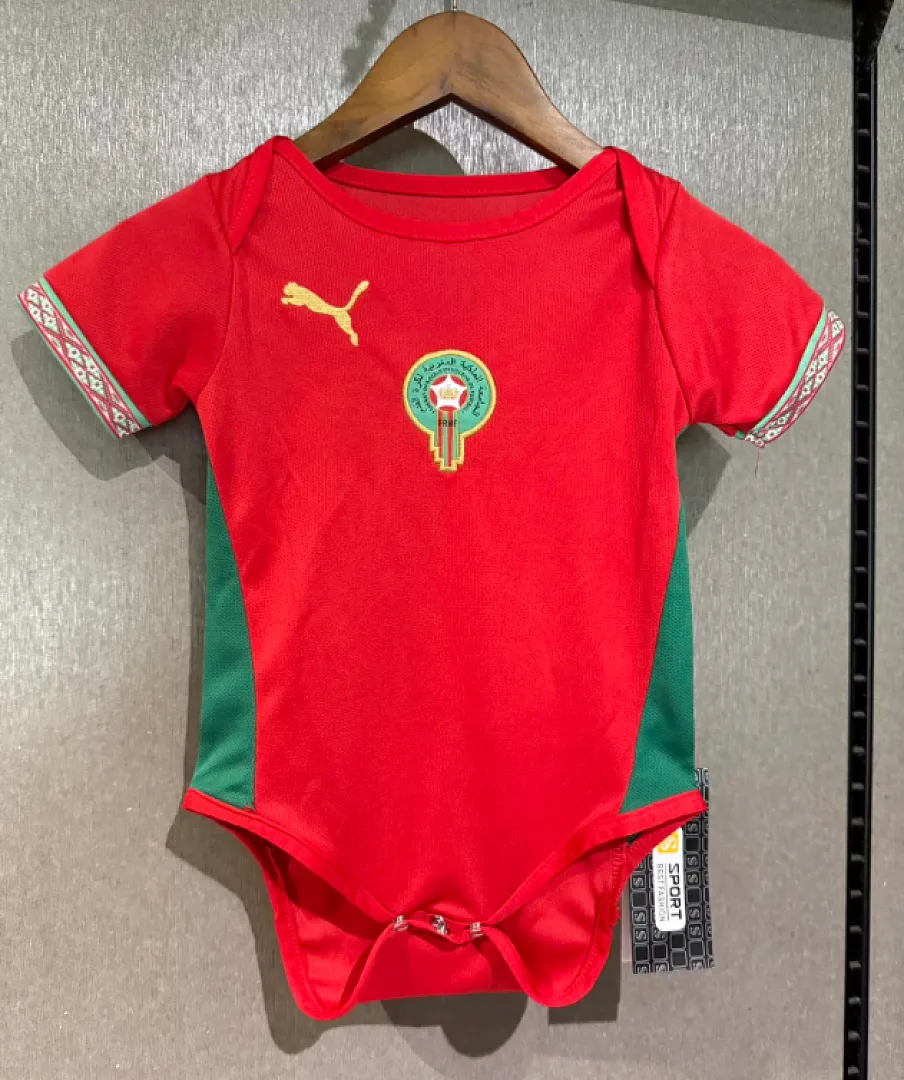 Morocco 2026 Home Baby Shirt — 2