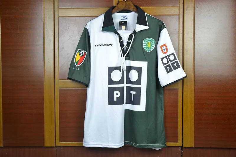 Sporting CP 2001/03 Auswärts Trikot