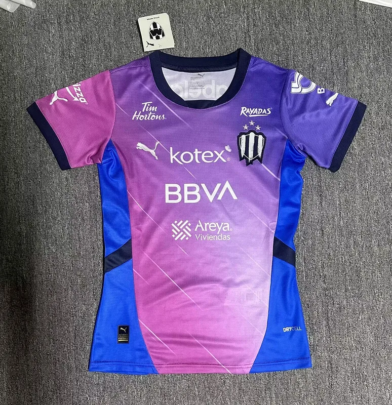 Monterrey 2024/25 Auswärts Trikot Damen Purple — 1