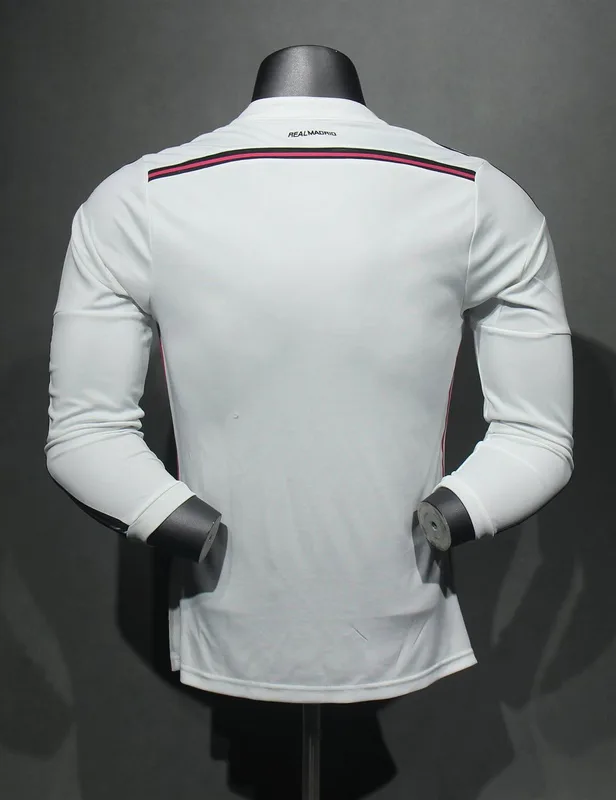 Real Madrid 2014/15 Home Shirt Long Sleeve Player Version — 2