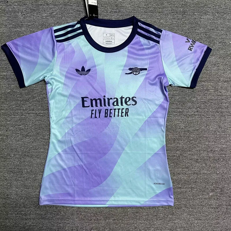 Arsenal 2024/25 Ausweich Trikot Damen Purple — 1