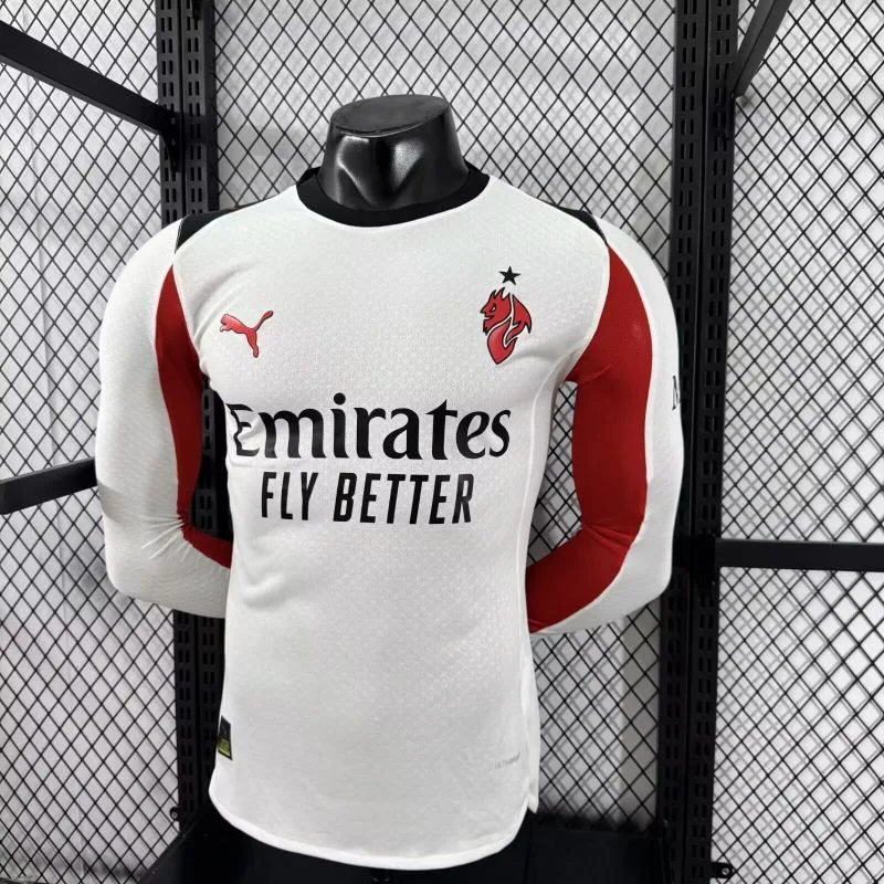 AC Milan 2025/26 Away Shirt Long Sleeve Player Version — 1