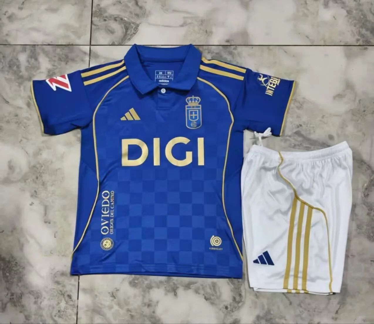 Real Oviedo 2025/26 Domicile Ensemble Enfant