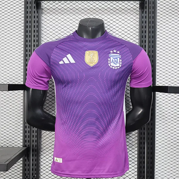 Argentina 2025/26 Camiseta Versión Jugador Purple — 1