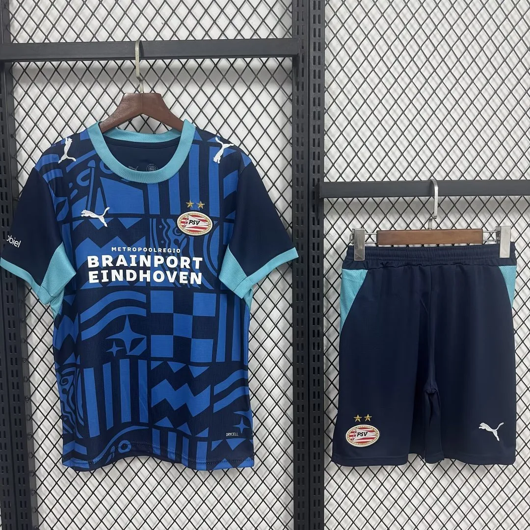 PSV Eindhoven 2026/27 Third Kids Kit — 2