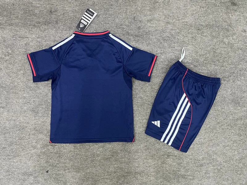 Lyon 2025/26 Away Kids Kit
