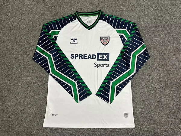 Sunderland 2024/25 Away Shirt Long Sleeve White
