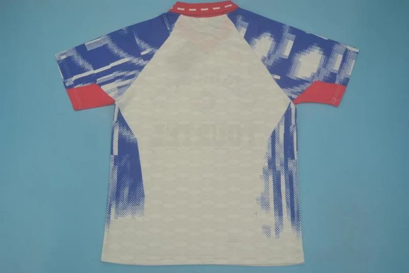 Paris Saint-Germain 1993/94 Segunda Equipación Camiseta White — 2