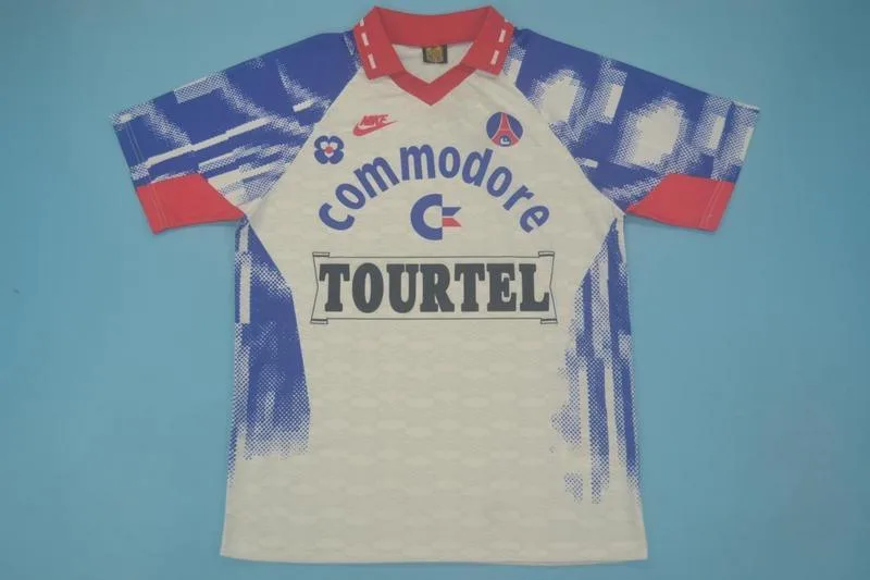 Paris Saint-Germain 1993/94 Segunda Equipación Camiseta White