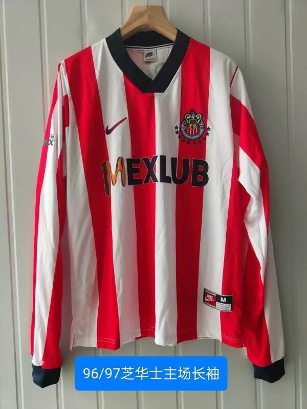 Chivas Guadalajara 1996/97 Home Shirt Long Sleeve — 2