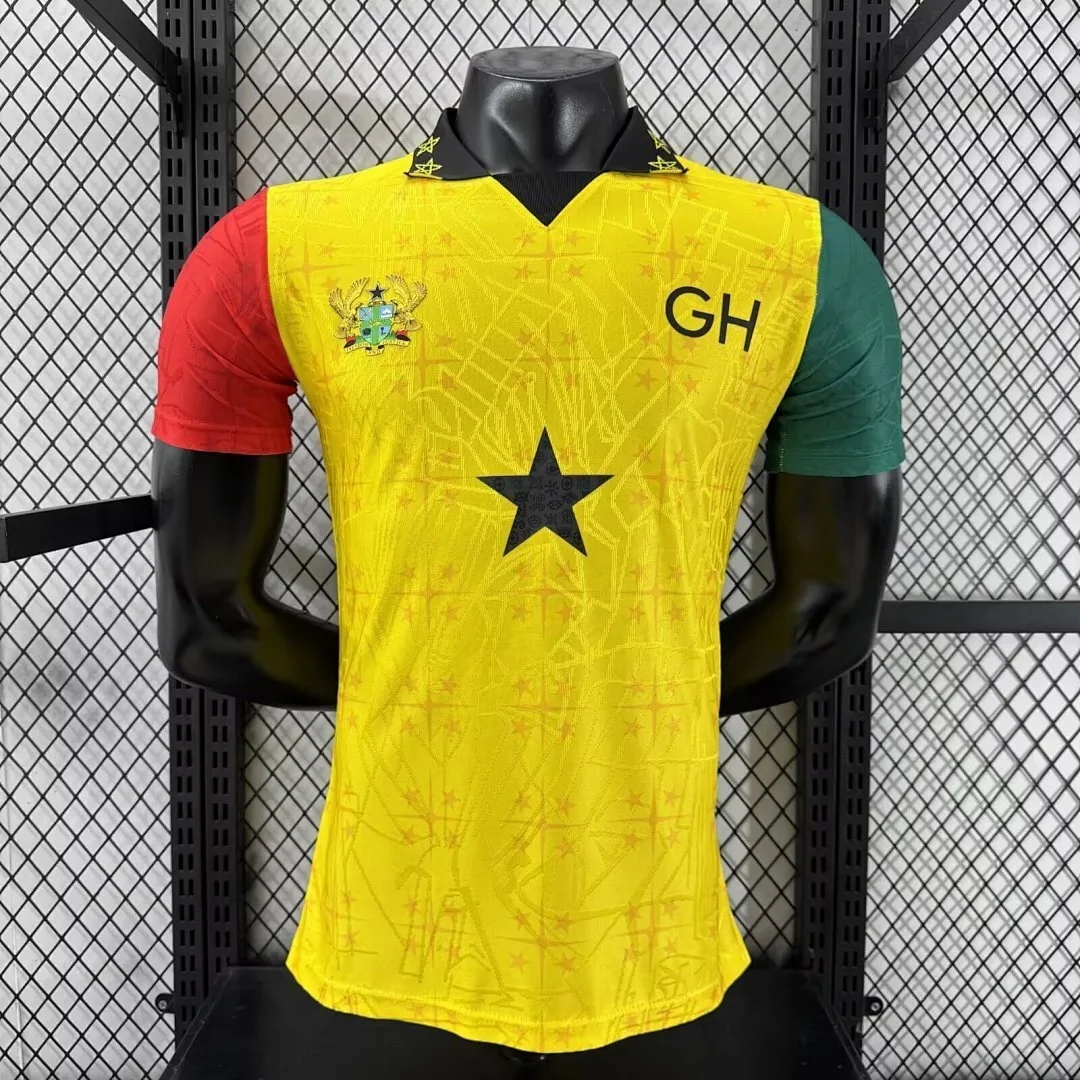 Ghana 2026 Trikot Spielerversion Sonderedition Yellow — 2