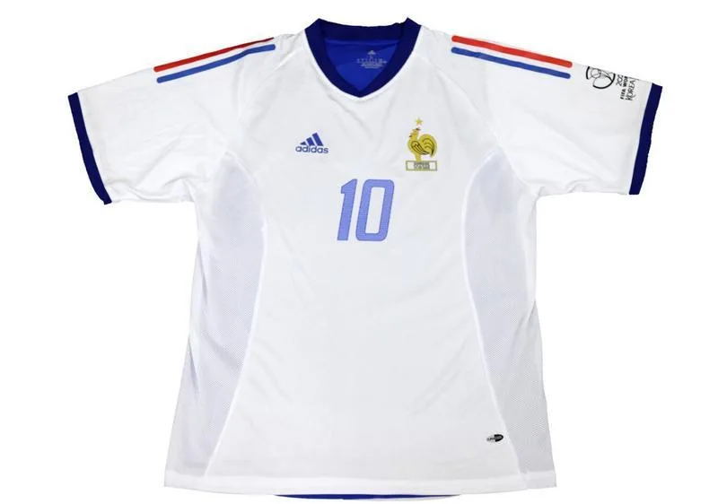 France 2002 Away Shirt White