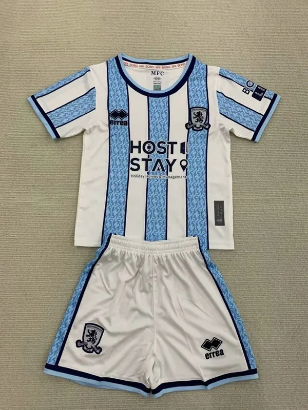 Middlesbrough 2024/25 Conjunto de Niño — 2
