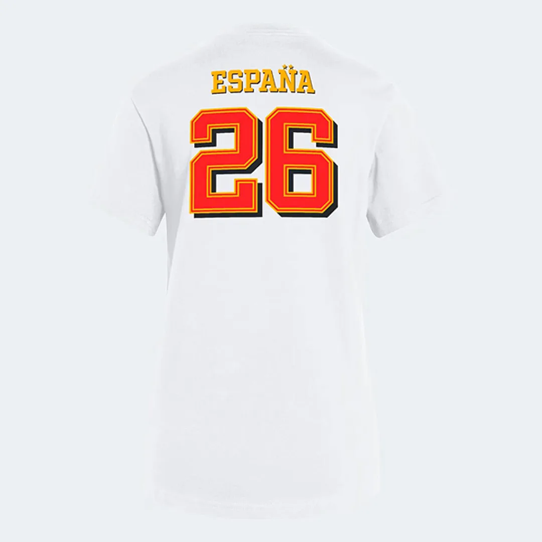 Espagne 2026 Maillot Champion White