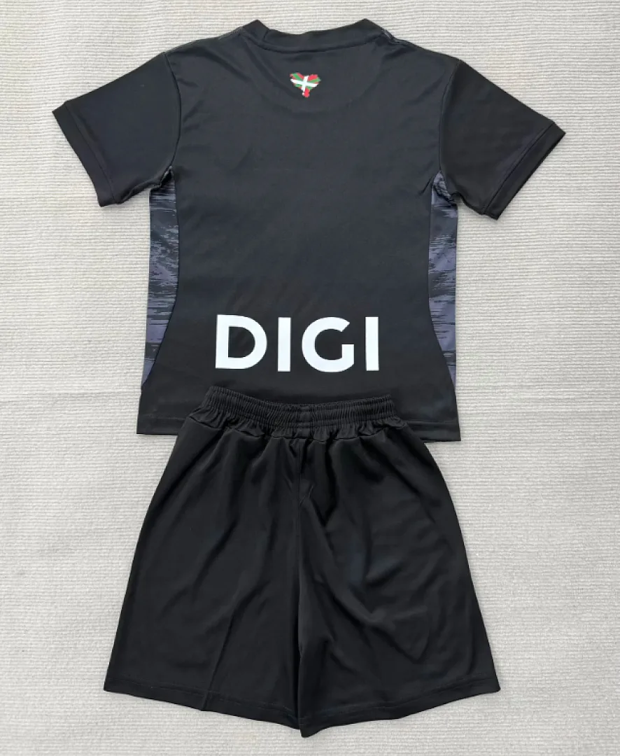 Athletic Bilbao 2026/27 de Portero Conjunto de Niño Black