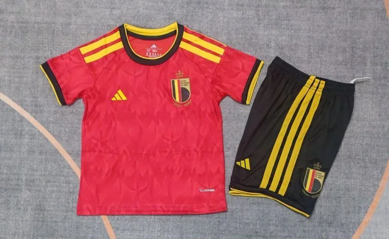 Belgium 2025/26 Home Kids Kit