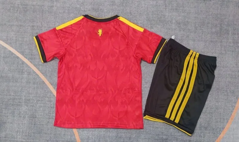 Belgium 2025/26 Home Kids Kit — 2