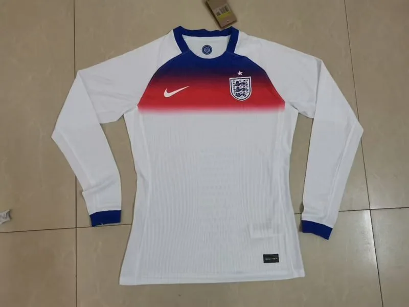 England 2025/26 Home Shirt Long Sleeve Player Version — 1