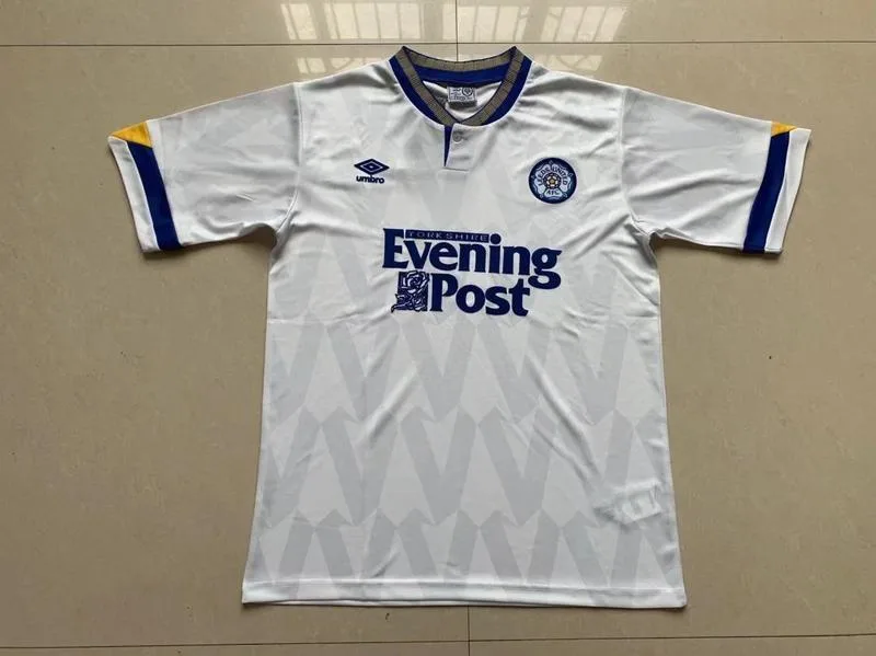 Leeds United 1991/92 Heim Trikot — 2