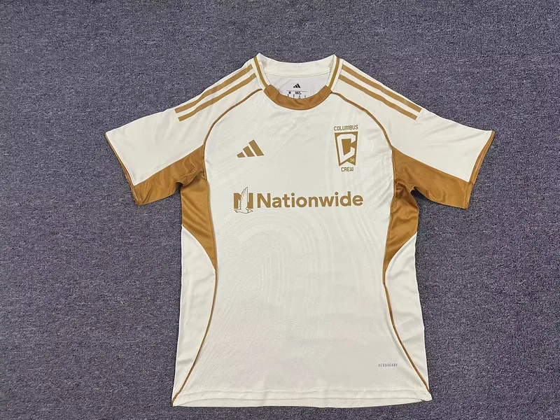 Columbus Crew 2025/26 Camiseta Manga Corta Edición Especial White — 2