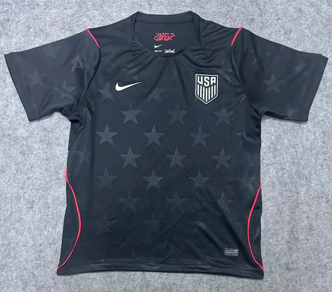 USA 2026 Shirt Black — 2