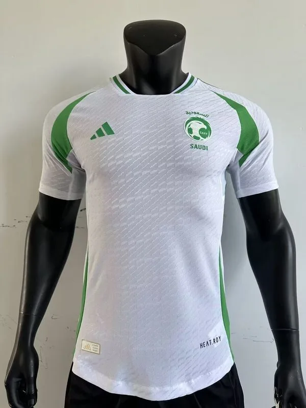 Arabia Saudí Segunda Equipación Camiseta Versión Jugador White