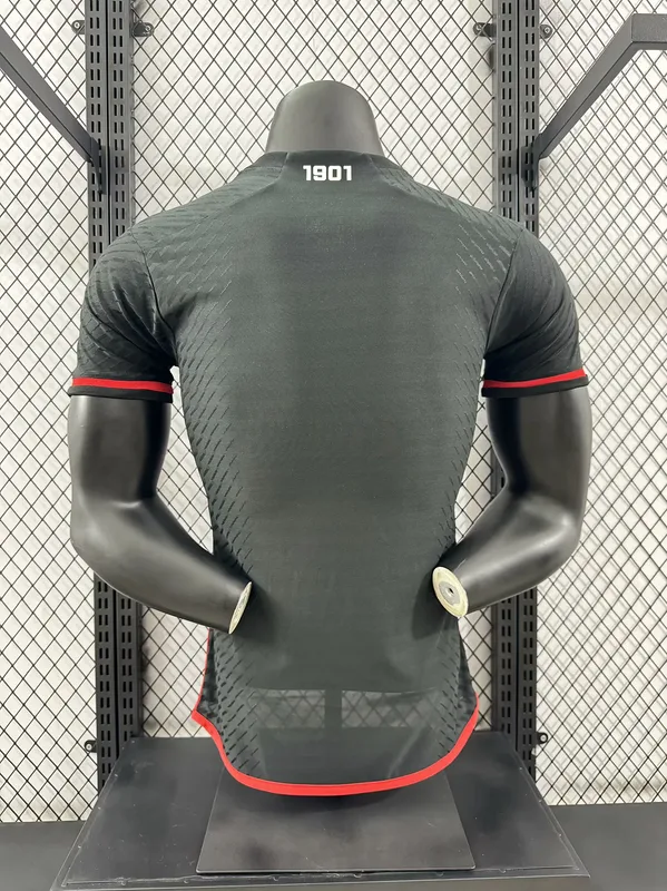 River Plate 2024/25 Third Shirt Player Version Black — 2
