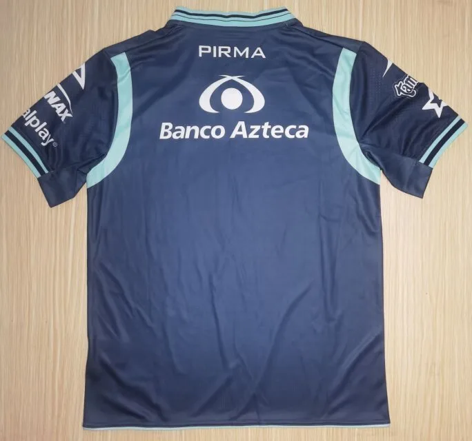 Puebla 2024/25 Extérieur Maillot Manches Courtes Blue