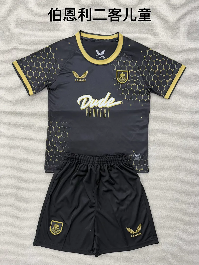 Burnley 2025/26 Tercera Equipación Conjunto de Niño