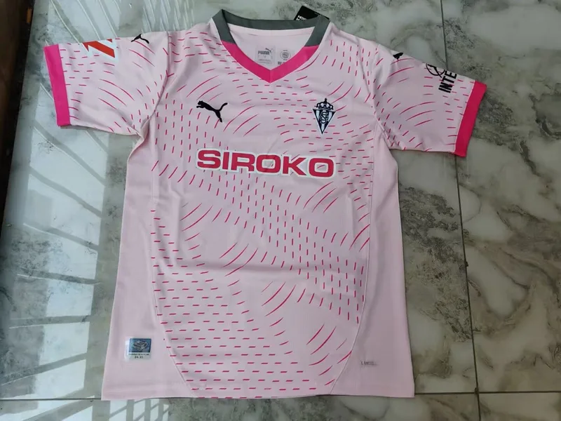 Sporting Gijón 2024/25 Tercera Equipación Camiseta Manga Corta