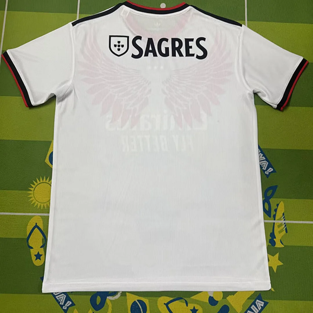Benfica 2026/27 Maillot Manches Courtes White — 2