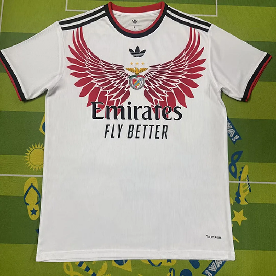 Benfica 2026/27 Maillot Manches Courtes White