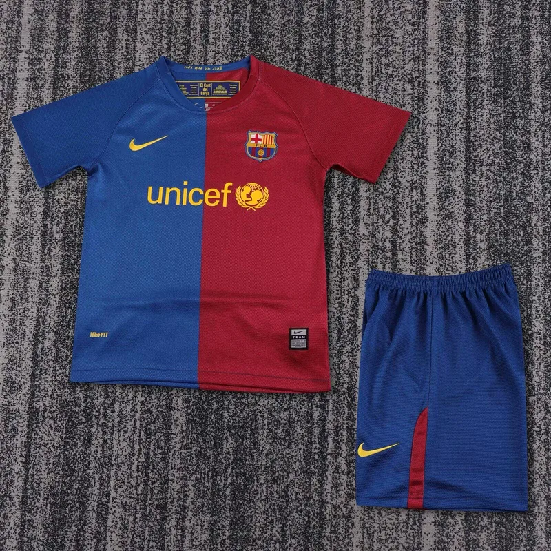 Barcelona 2008/09 Home Kids Kit Champions League