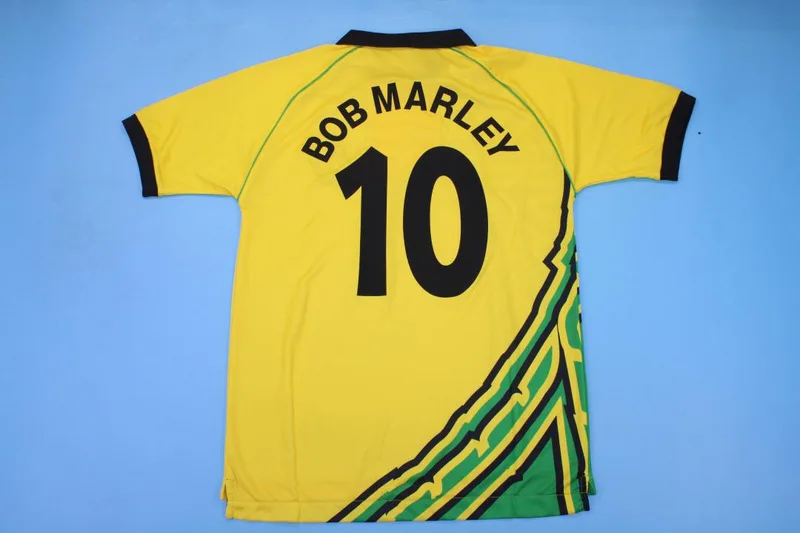 Jamaica 1998 Home Shirt Yellow — 2