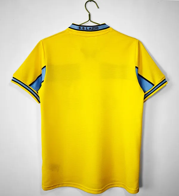 Lazio 1998/99 Away Shirt Yellow — 2