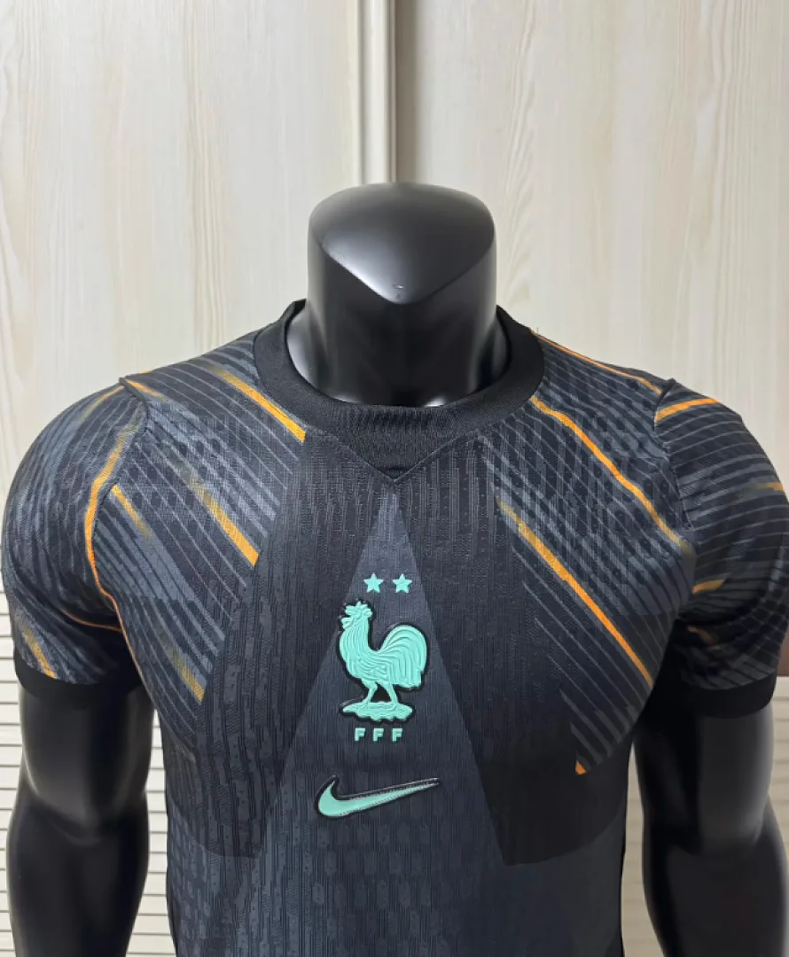 France 2026 Goalkeeper Shirt Player Version Black — 2