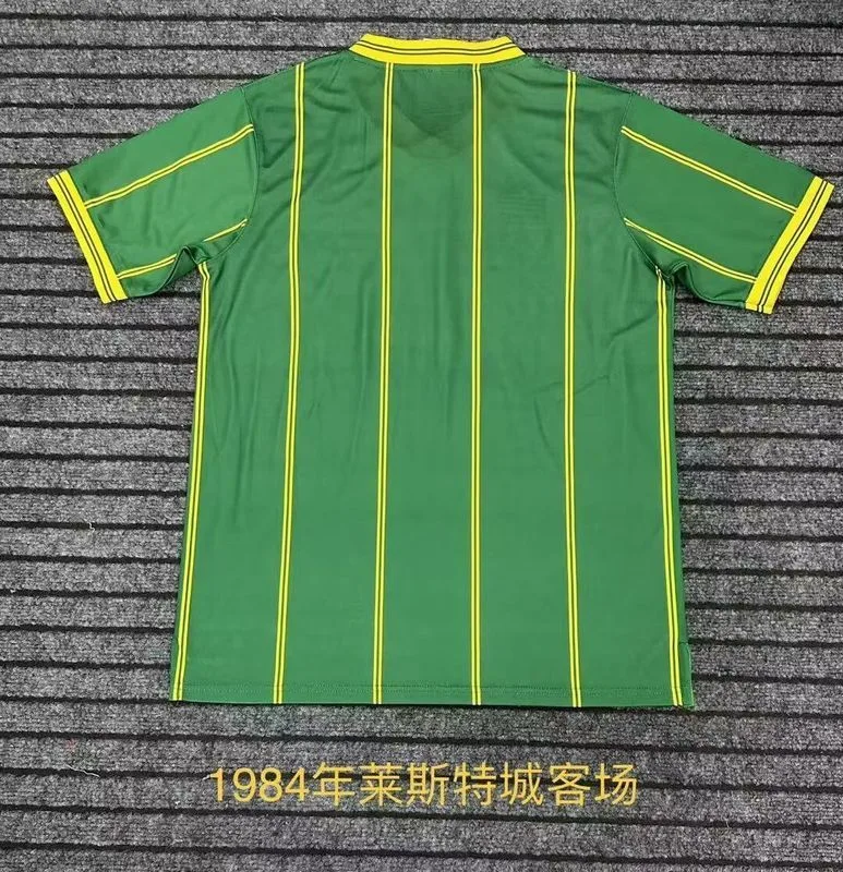 Leicester City 1984 Away Shirt Green