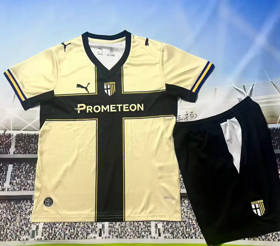 Parma 2026/27 Home Kids Kit — 2