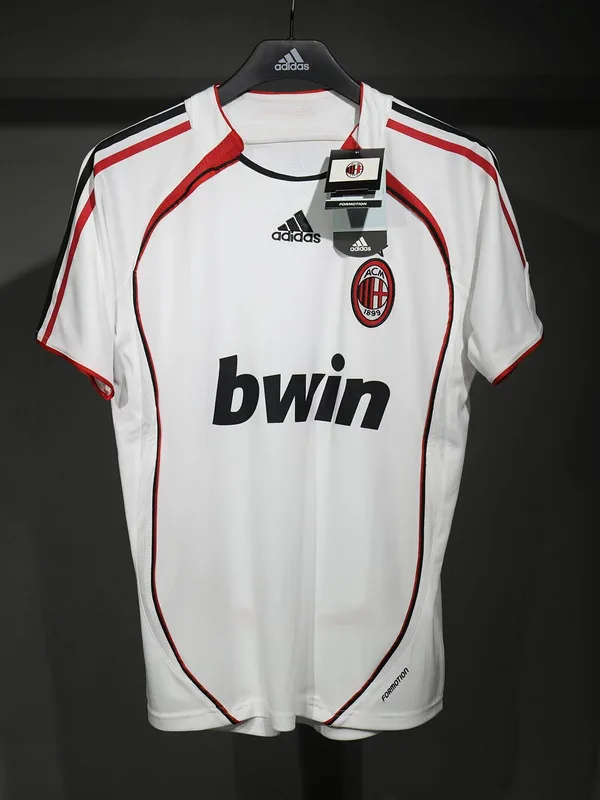 AC Milan 2006/07 Away Shirt Player Version White — 1