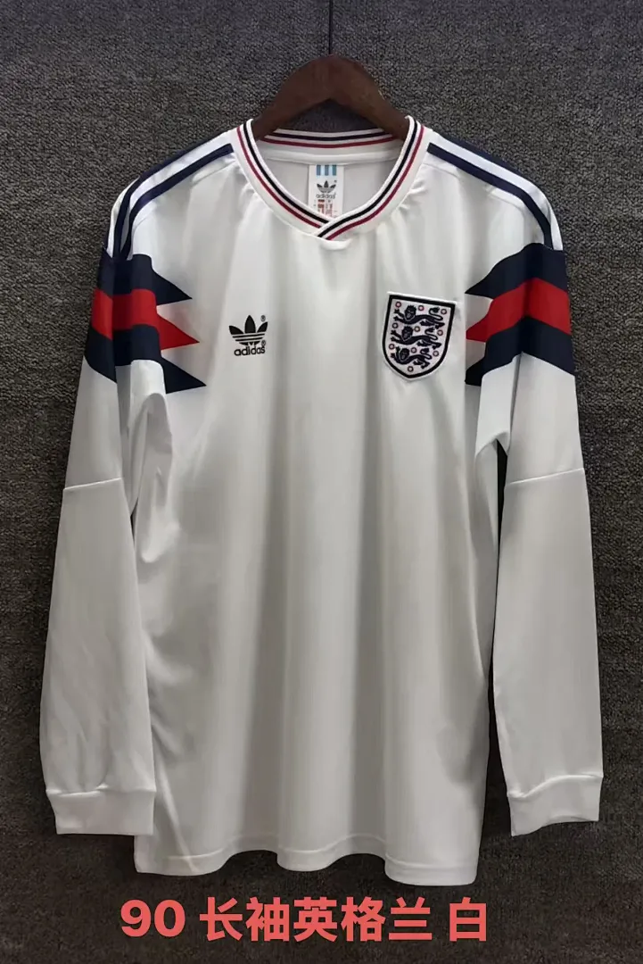 England 1990 Shirt Long Sleeve — 2