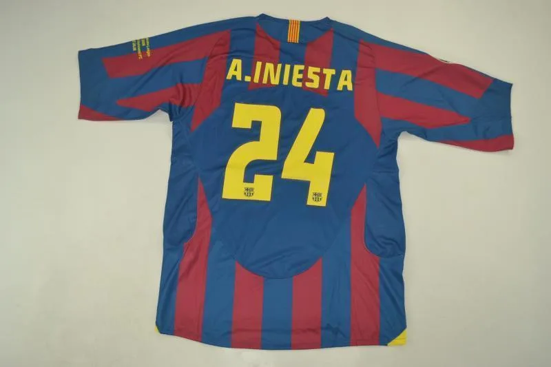 Barcelona 2005/06 Home Shirt — 1