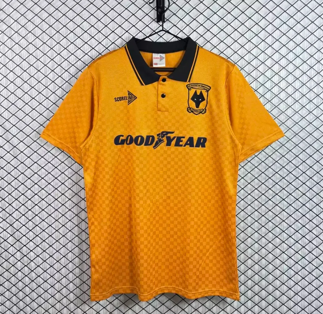 Wolverhampton Wanderers 1990/91 Home Shirt — 2