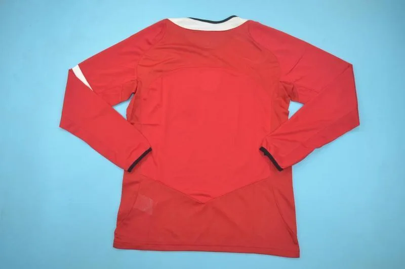 Manchester United 2005/06 Home Shirt Long Sleeve — 2