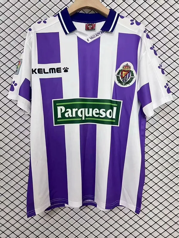 Real Valladolid 1995/96 Heim Trikot — 2