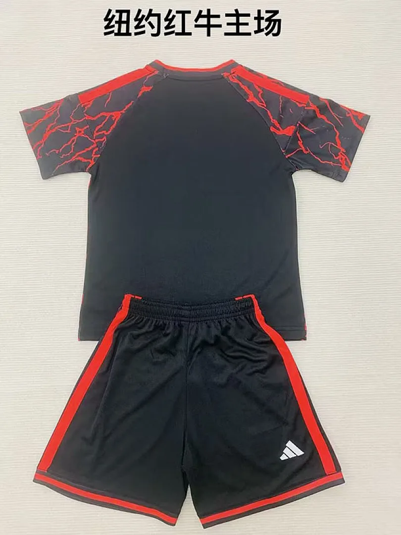 New York Red Bulls 2026/27 Home Kids Kit Red — 2