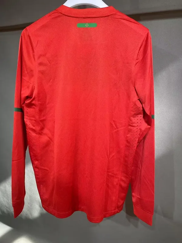 Portugal 2010 Heim Trikot Langarm Spielerversion — 2