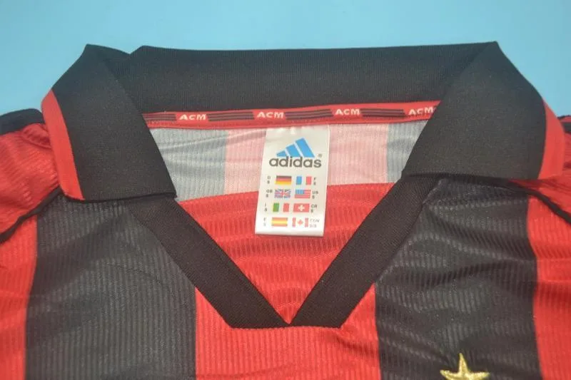 AC Mailand 1998/00 Heim Trikot — 2